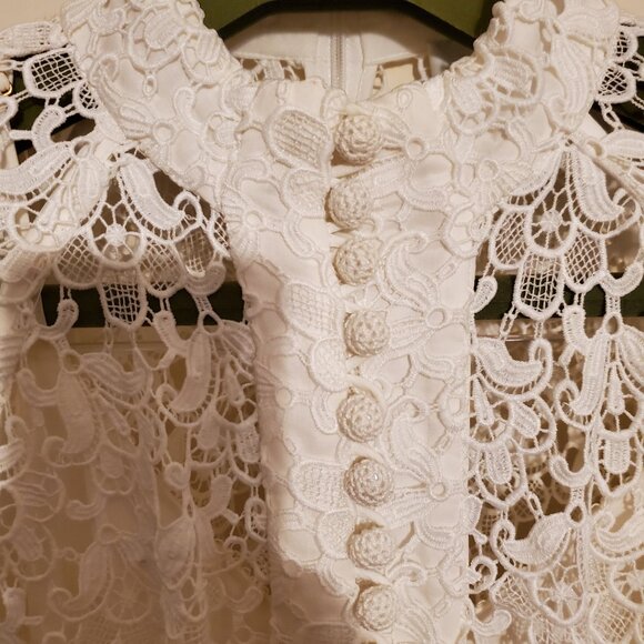 Zimmermann Empire Lace Dress Size 2 - Picture 10 of 11